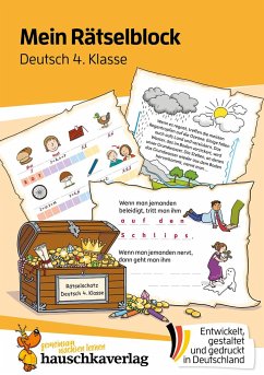 Mein Rätselblock Deutsch 4. Klasse von Hauschka