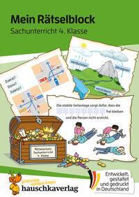 Mein Rätselblock Sachunterricht 4. Klasse Mein Rätselblock Sachunterricht 4. Klasse