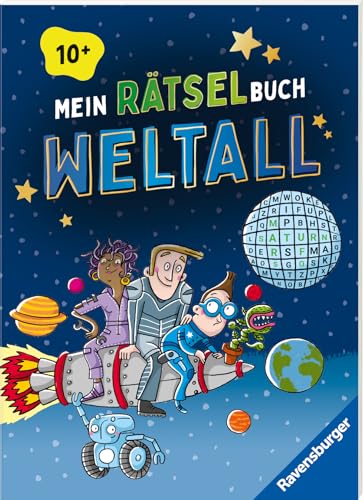 Mein Rätselbuch, für Kinder ab 10 Jahre, Weltall, Rätsel zum Thema Weltraum