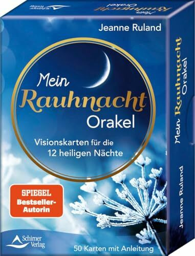 Mein Rauhnacht-Orakel: Visionskarten für die 12 Heiligen Nächte - 50 Karten mit Anleitung Mein Rauhnacht-Orakel: Visionskarten für die 12 Heiligen Nächte - 50 Karten mit Anleitung