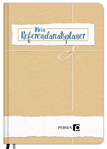 Mein Referendariatsplaner - Planer für Referendare, Hardcover, Monatskalender und Wochenplaner, Notizen, Geschenk für Referendare