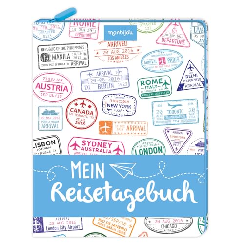 Mein Reise-Tagebuch - Eintragbuch mit Reißverschluss: Reisetagebuch zum Selberschreiben – für Urlaubserinnerungen, Checklisten und Geheimtipps Mein Reise-Tagebuch - Eintragbuch mit Reißverschluss: Reisetagebuch zum Selberschreiben – für Urlaubserinnerungen, Checklisten und Geheimtipps von monbijou