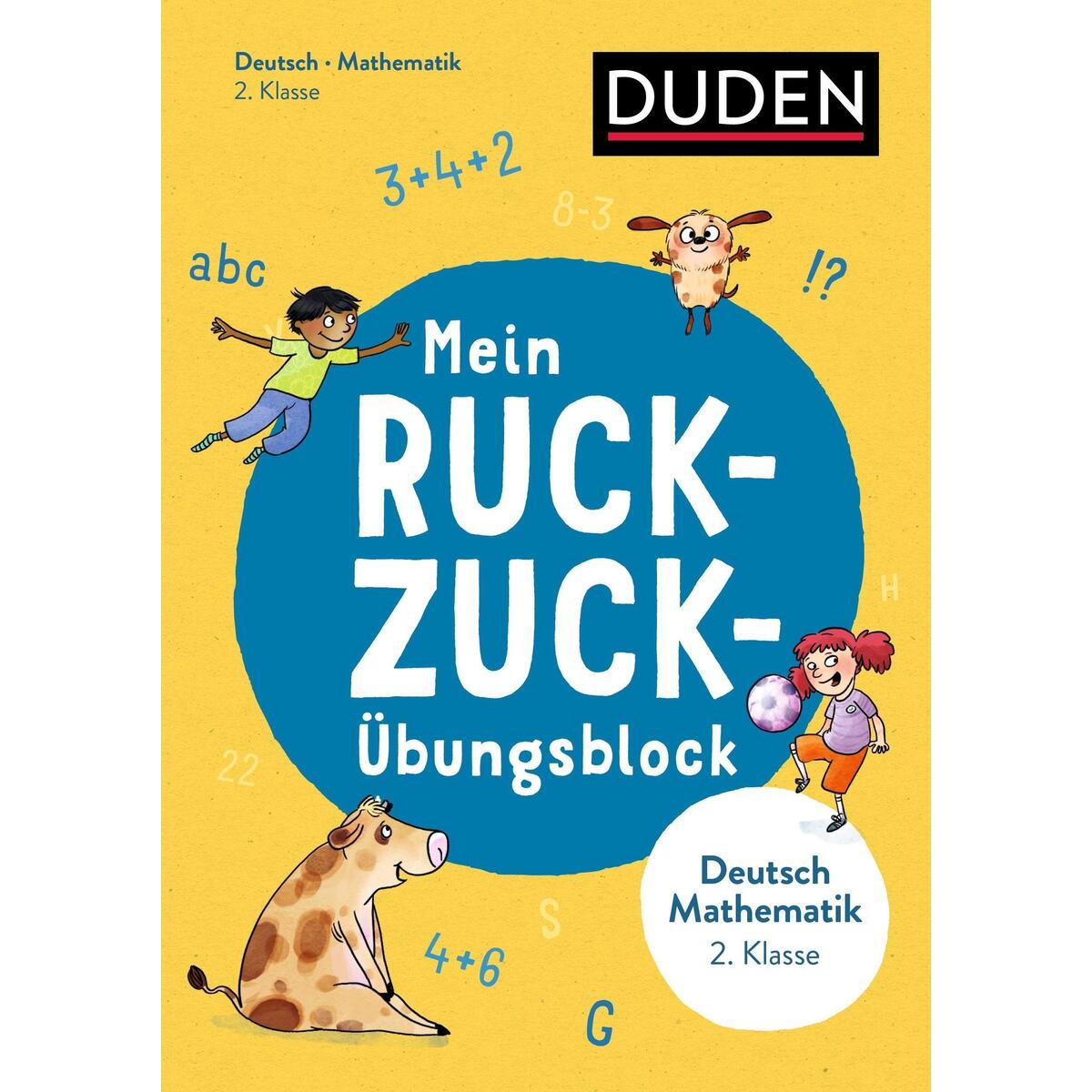 Mein Ruckzuck-Übungsblock Deutsch/Mathe 2. Klasse Mein Ruckzuck-Übungsblock Deutsch/Mathe 2. Klasse von Bibliograph. Instit. GmbH