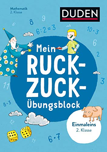 Mein Ruckzuck-Übungsblock Einmaleins 2. Klasse: bis 100 (Ruckzuck-Blöcke) von Bibliograph. Instit. GmbH