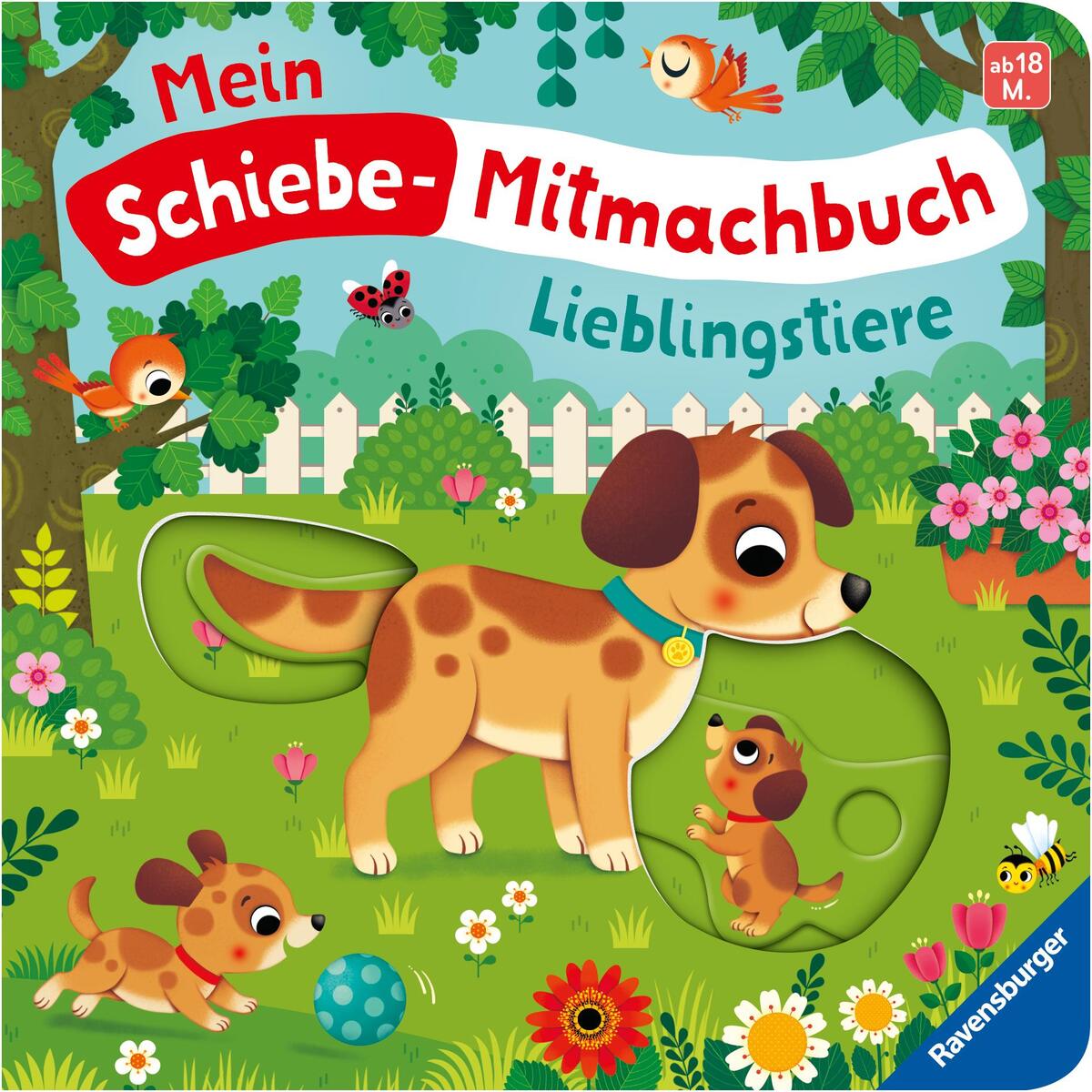 Mein Schiebe-Mitmachbuch - Lieblingstiere von Ravensburger Verlag