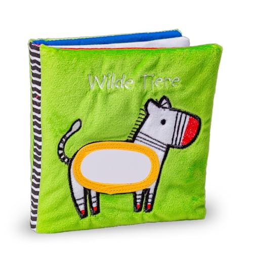 Mein Spiegel- und Kuschelbuch. Wilde Tiere: Stoffbuch mit Spiegel und Knisterseiten ab 6 Monaten Mein Spiegel- und Kuschelbuch. Wilde Tiere: Stoffbuch mit Spiegel und Knisterseiten ab 6 Monaten