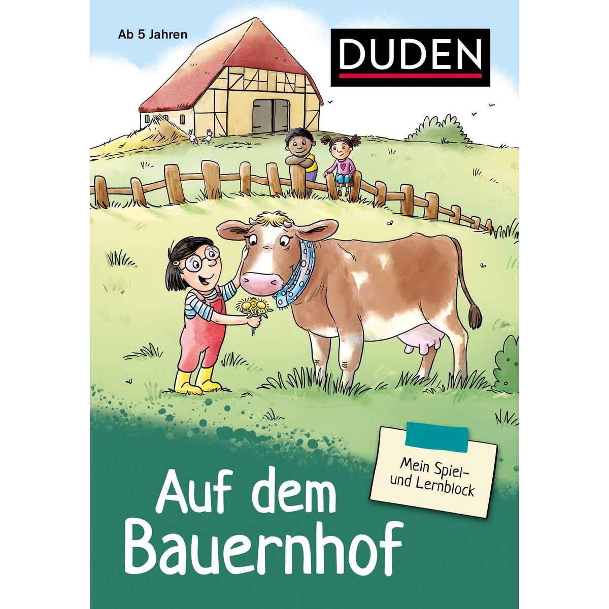 Mein Spiel- und Lernblock 2 - Auf dem Bauernhof von Bibliograph. Instit. GmbH
