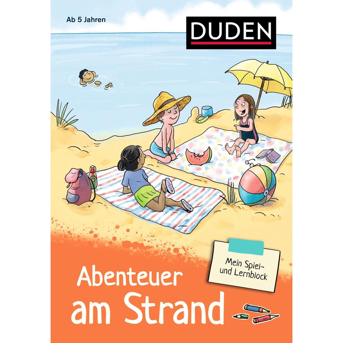 Mein Spiel- und Lernblock 3 - Abenteuer am Strand von Bibliograph. Instit. GmbH