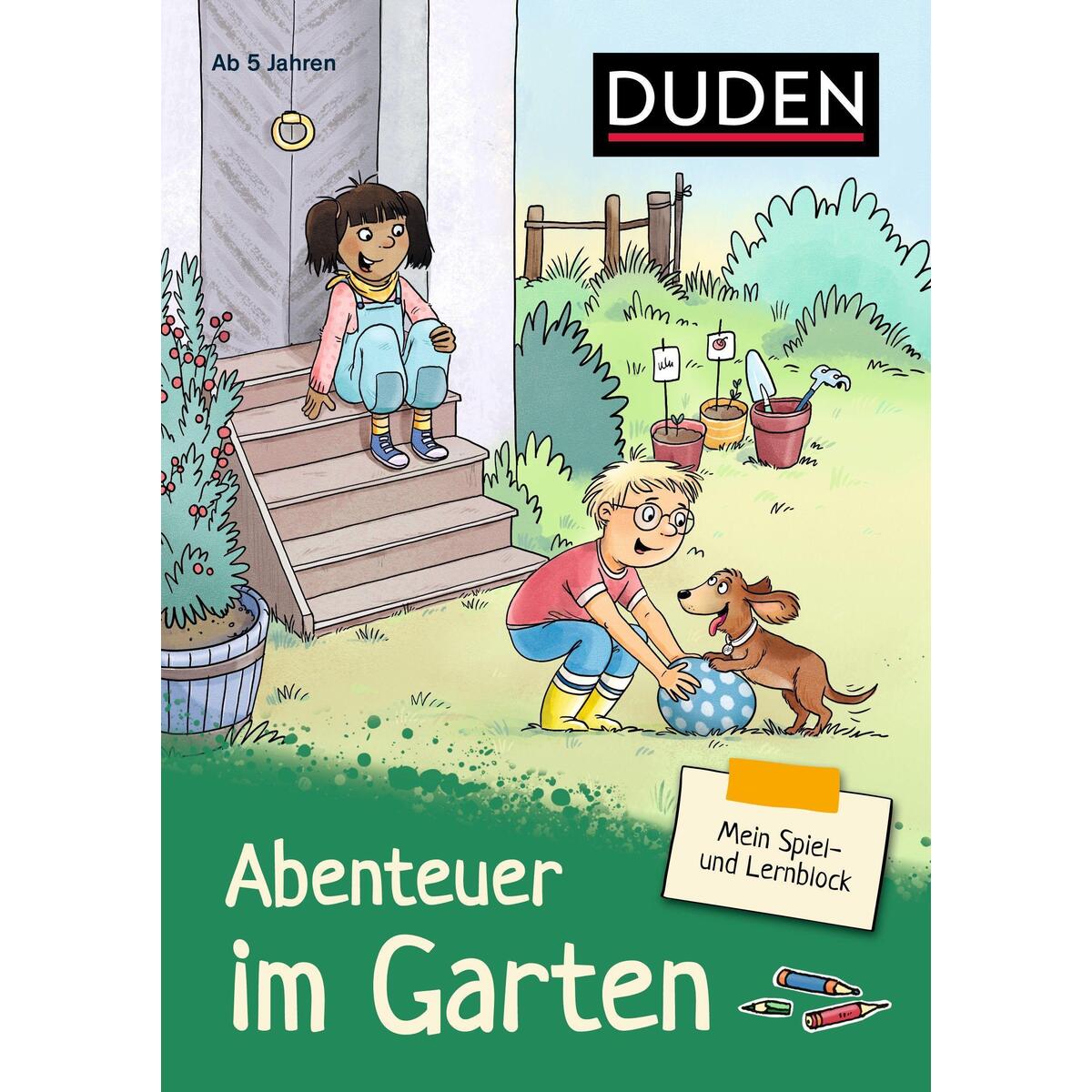 Mein Spiel- und Lernblock 4 - Abenteuer im Garten von Bibliograph. Instit. GmbH
