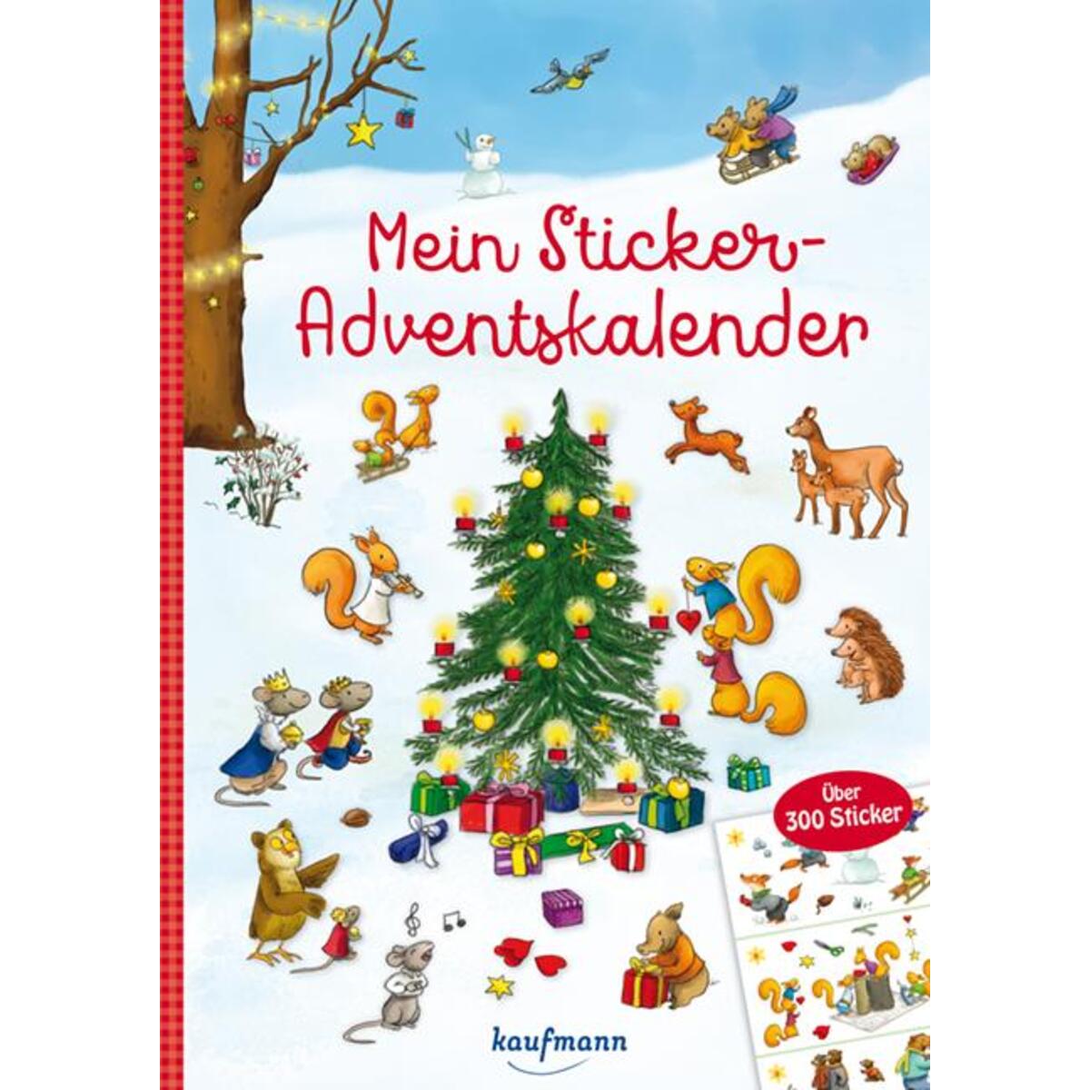 Mein Sticker-Adventskalender von Kaufmann Ernst Vlg GmbH