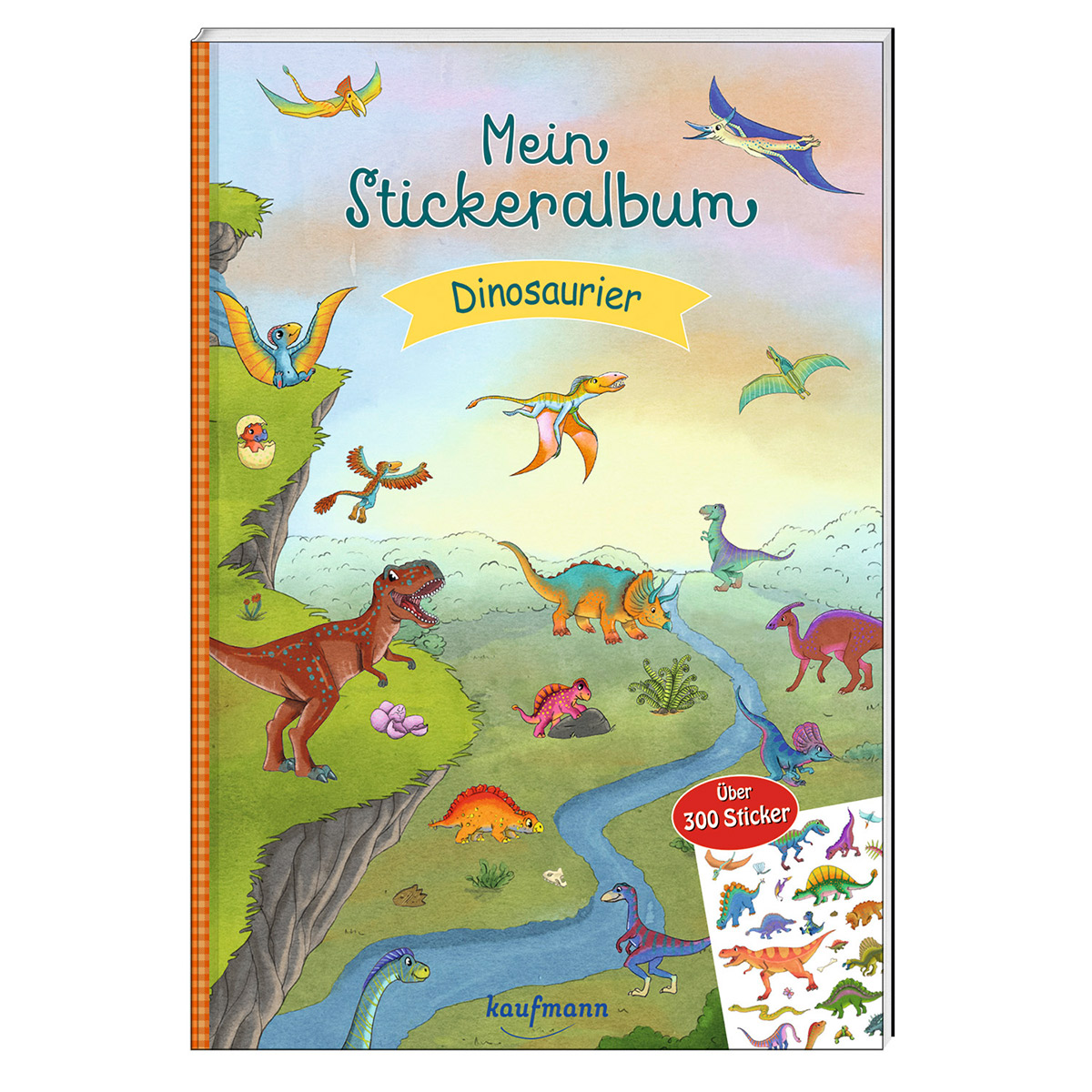Mein Stickeralbum »Dinosaurier« von Kaufmann Ernst Vlg GmbH