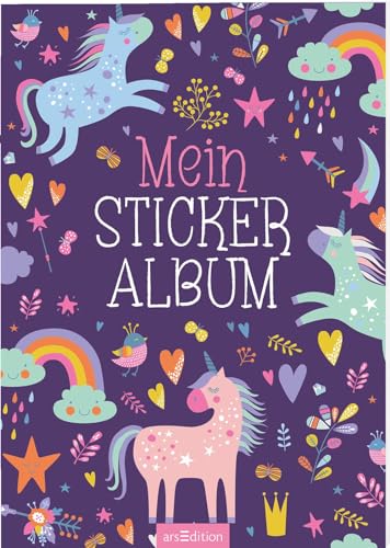 Mein Stickeralbum – Einhörner: Mit beschichteten Seiten für das einfache Ablösen und Neugestalten eurer Stickersammlung Mein Stickeralbum – Einhörner: Mit beschichteten Seiten für das einfache Ablösen und Neugestalten eurer Stickersammlung