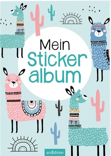 Mein Stickeralbum – Lamas: Mit beschichteten Seiten für das einfache Ablösen und Neugestalten eurer Stickersammlung Mein Stickeralbum – Lamas: Mit beschichteten Seiten für das einfache Ablösen und Neugestalten eurer Stickersammlung