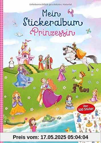 Mein Stickeralbum Prinzessin (Mein Stickerbuch)