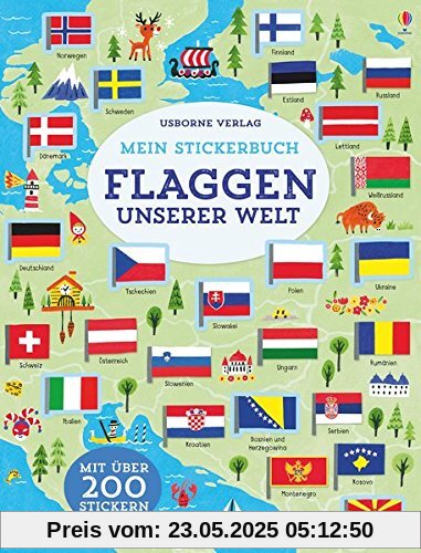 Mein Stickerbuch: Flaggen unserer Welt