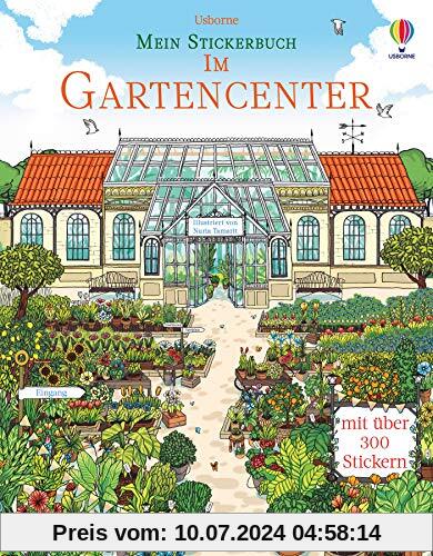Mein Stickerbuch: Im Gartencenter