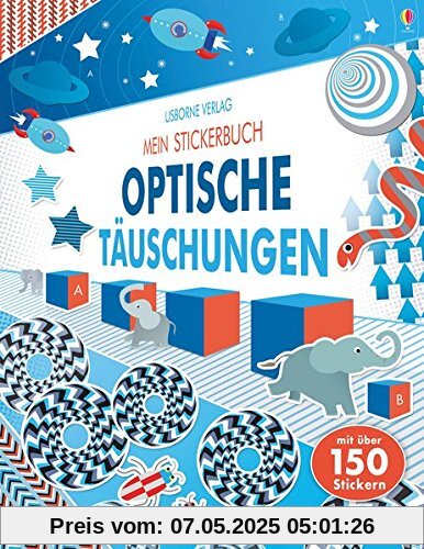 Mein Stickerbuch: Optische Täuschungen