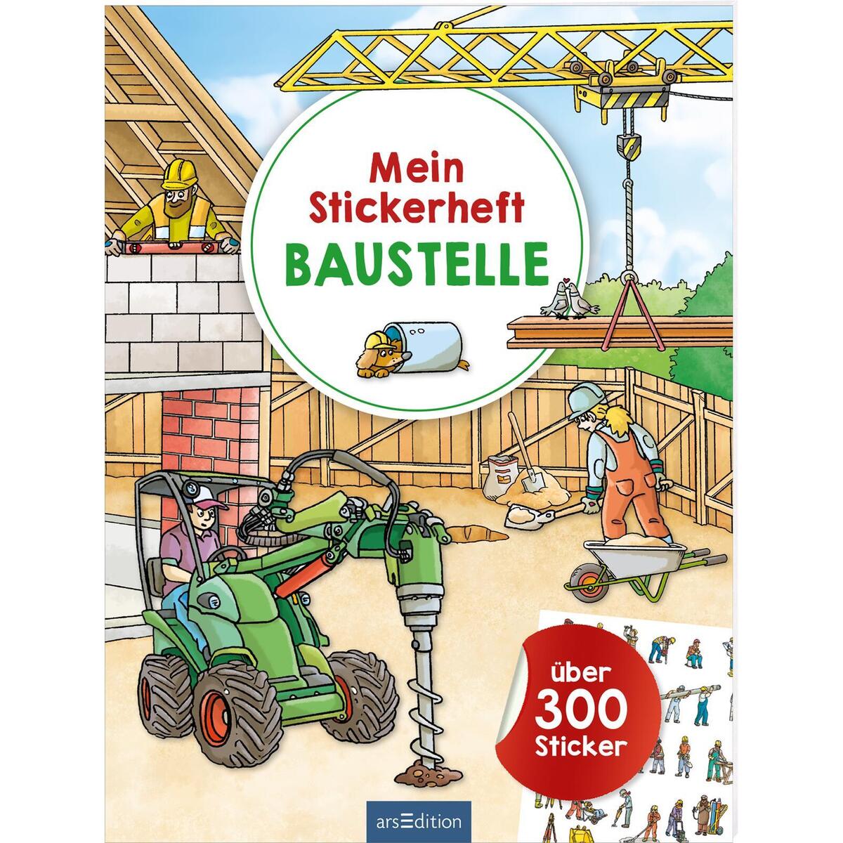 Mein Stickerheft Baustelle von Ars Edition GmbH