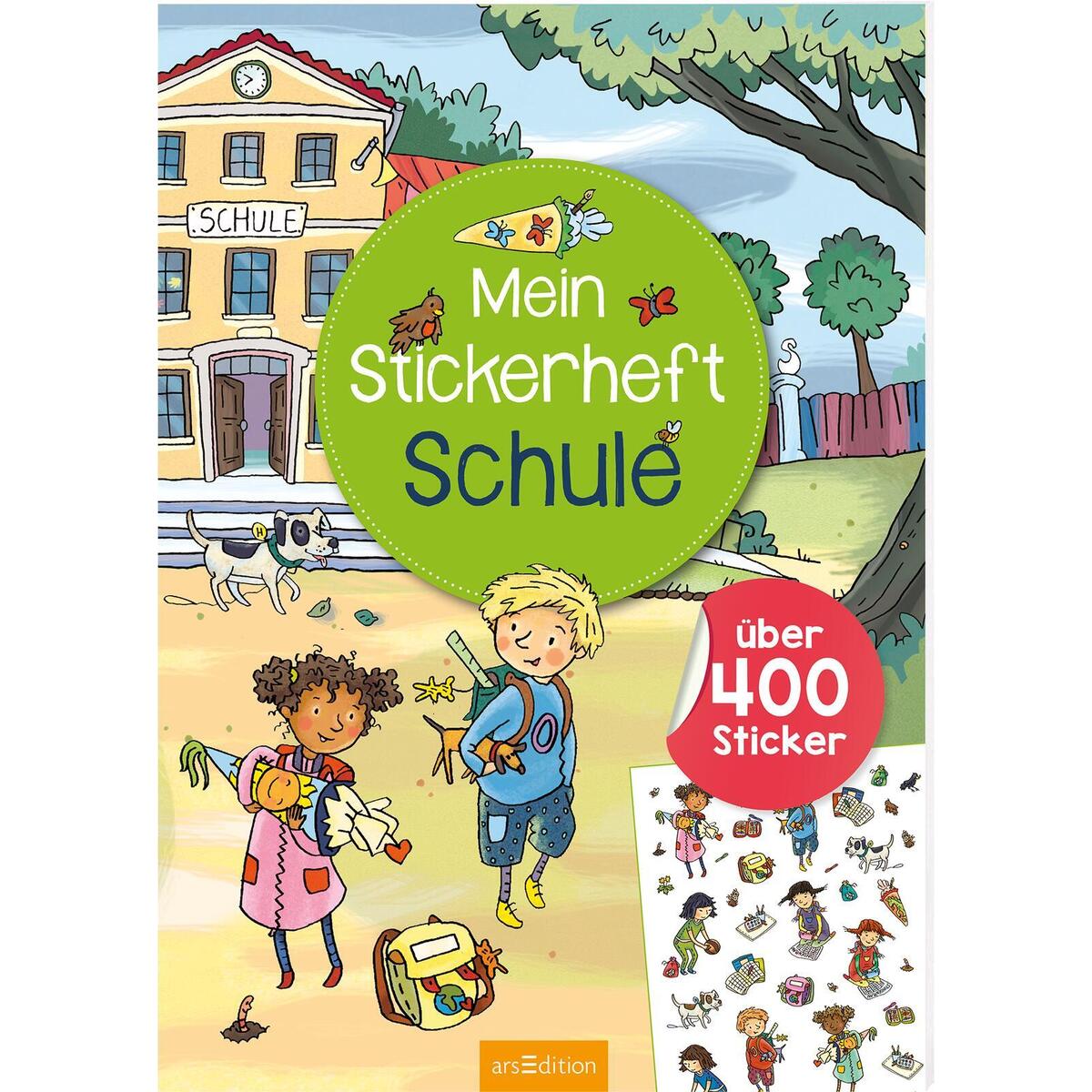 Mein Stickerheft - Schule von Ars Edition GmbH