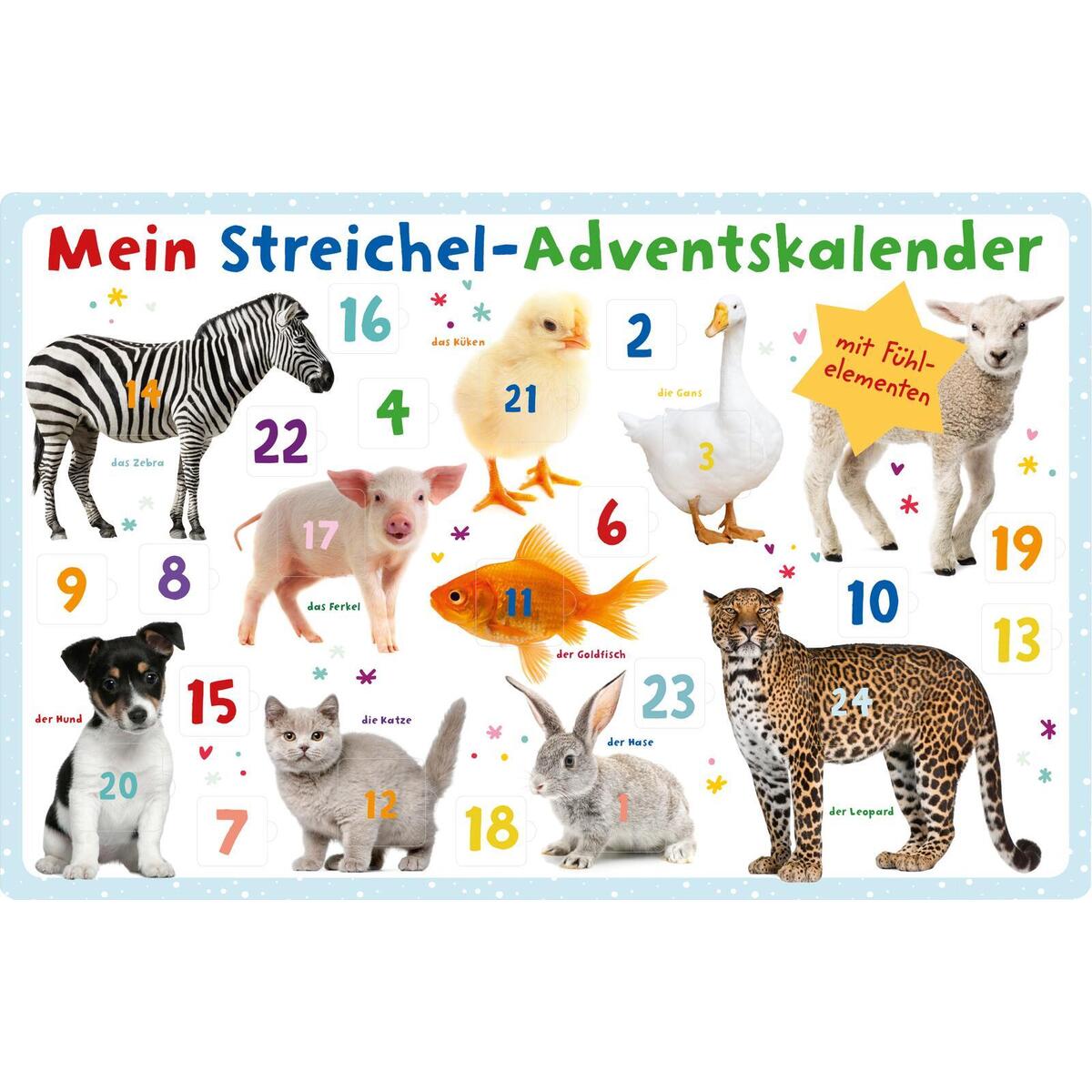 Mein Streichel Adventskalender von ars edition