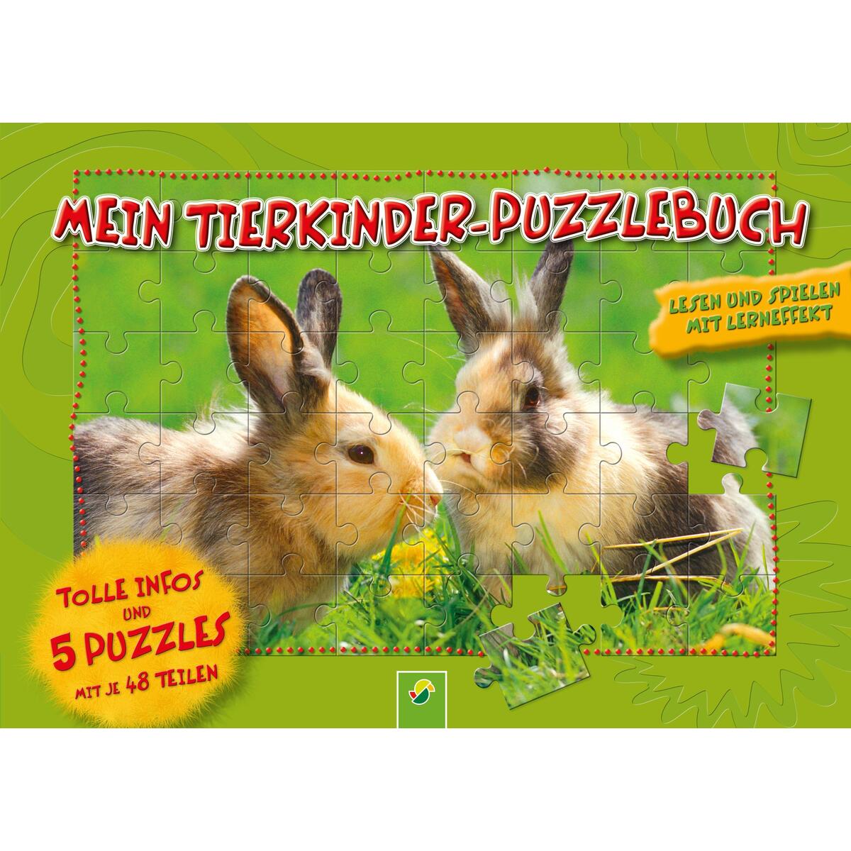 Mein Tierkinder-Puzzlebuch Mein Tierkinder-Puzzlebuch von Schwager und Steinlein