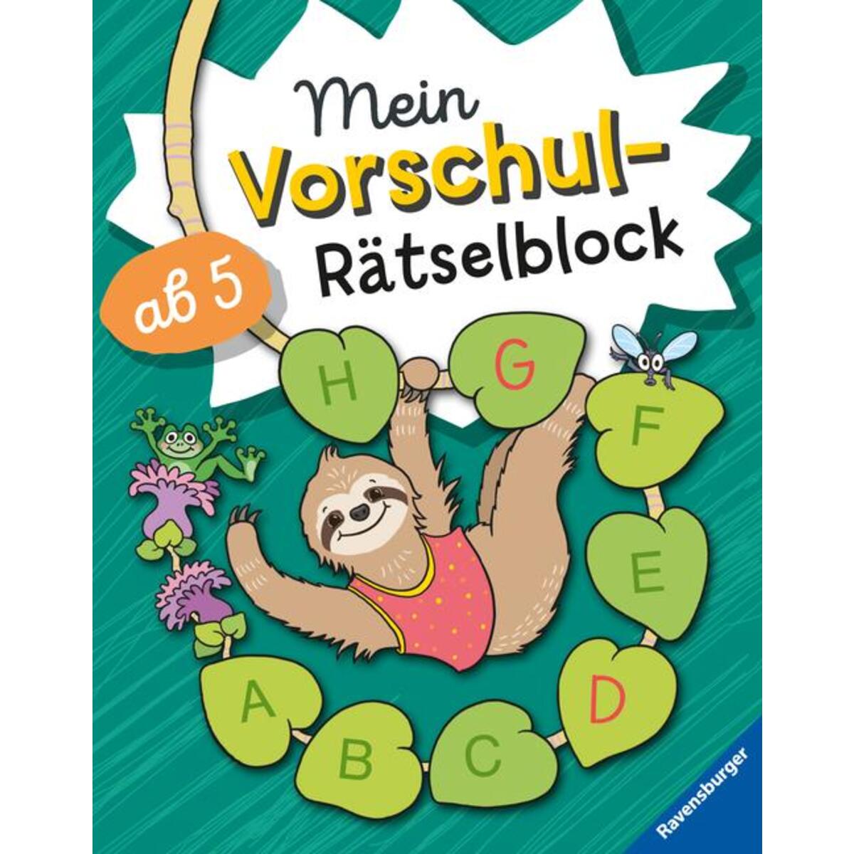 Mein Vorschul-Rätselblock Mein Vorschul-Rätselblock von Ravensburger Verlag