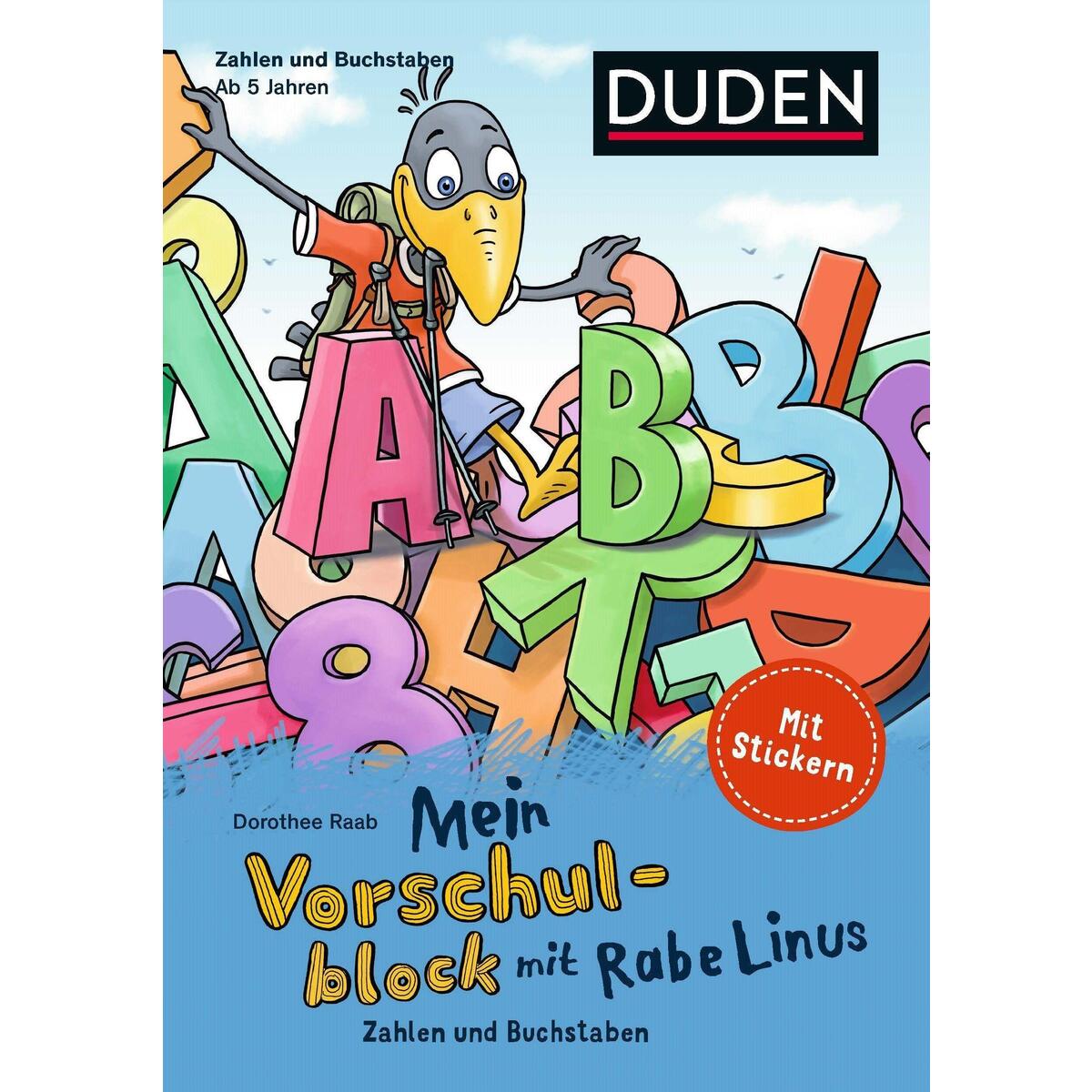 Mein Vorschulblock mit Rabe Linus (3) von Bibliograph. Instit. GmbH