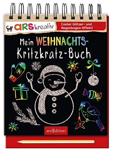 Mein Weihnachts-Kritzkratz-Buch: Kreativer Kratzelspaß mit Malideen und Holzstift für Kinder ab 5 Jahren Mein Weihnachts-Kritzkratz-Buch: Kreativer Kratzelspaß mit Malideen und Holzstift für Kinder ab 5 Jahren