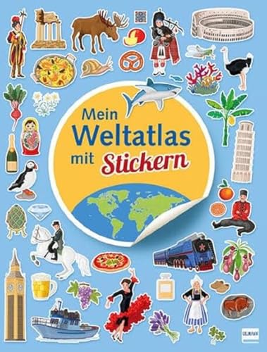 Mein Weltatlas mit Stickern von Ullmann Medien