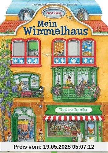 Mein Wimmelhaus: Mit Konturenstanzung, Guckfenstern und Türchen