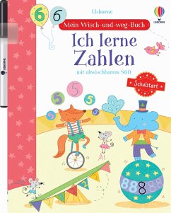 Mein Wisch-und-weg-Buch Schulstart: Ich lerne Zahlen von Usborne Verlag