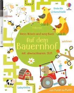 Mein Wisch-und-weg-Buch: Auf dem Bauernhof von Usborne Verlag