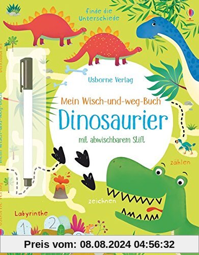 Mein Wisch-und-weg-Buch: Dinosaurier