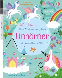 Mein Wisch-und-weg-Buch: Einhörner von Usborne Verlag