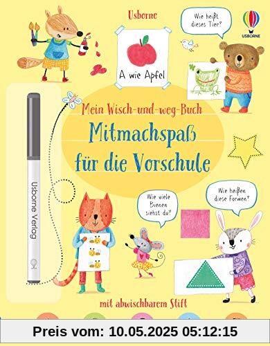 Mein Wisch-und-weg-Buch: Mitmachspaß für die Vorschule