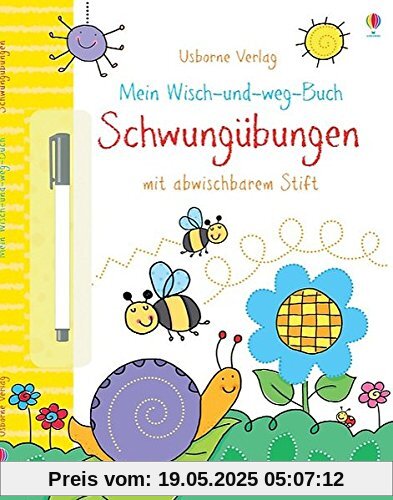 Mein Wisch-und-weg-Buch: Schwungübungen: mit abwischbarem Stift