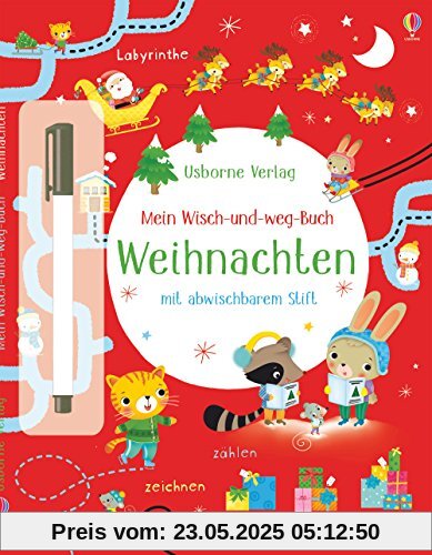 Mein Wisch-und-weg-Buch: Weihnachten