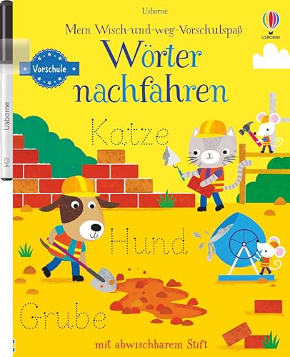 Mein Wisch-und-weg-Vorschulspaß: Wörter nachfahren: mit abwischbarem Stift (Wisch-und-weg-Vorschulspaß-Reihe) Mein Wisch-und-weg-Vorschulspaß: Wörter nachfahren: mit abwischbarem Stift (Wisch-und-weg-Vorschulspaß-Reihe)