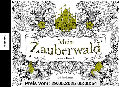 Mein Zauberwald: Postkartenbuch mit 20 herausnehmbaren Postkarten
