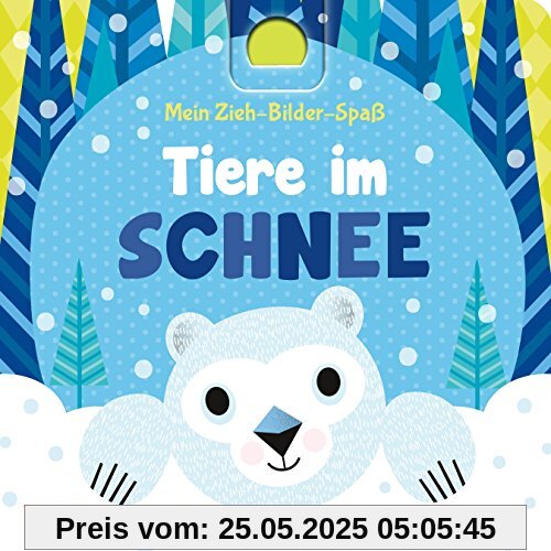Mein Zieh-Bilder-Spaß: Tiere im Schnee