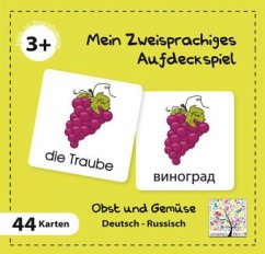 Mein Zweisprachiges Aufdeckspiel, Obst und Gemüse, Russisch (Kinderspiel) von Schulbuchverlag Anadolu