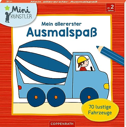 Mein allererster Ausmalspaß: 70 lustige Fahrzeuge (Mini-Künstler)