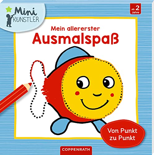 Mein allererster Ausmalspaß: Von Punkt zu Punkt (Mini-Künstler)