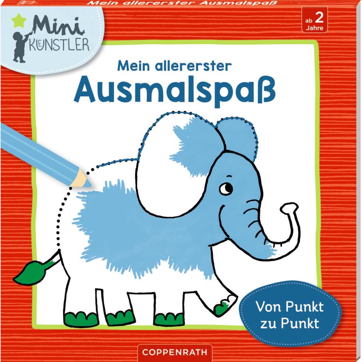 Mein allererster Ausmalspaß. Von Punkt zu Punkt Mein allererster Ausmalspaß. Von Punkt zu Punkt von Coppenrath F