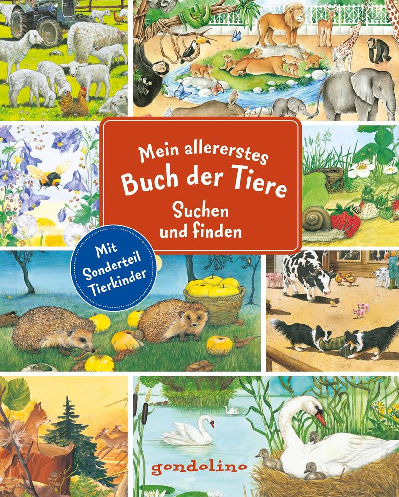 Mein allererstes Buch der Tiere - Suchen und finden von gondolino GmbH