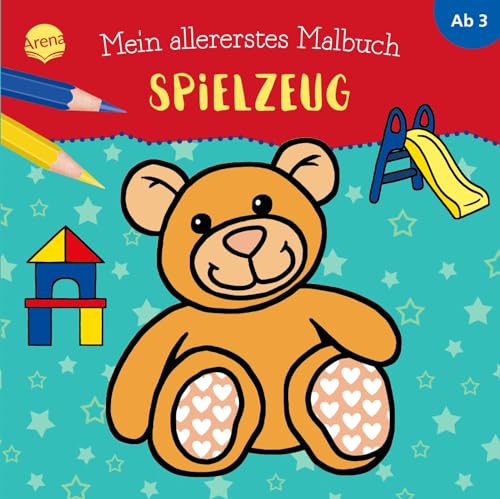 Mein allererstes Malbuch. Spielzeug (Arena Malstudio)