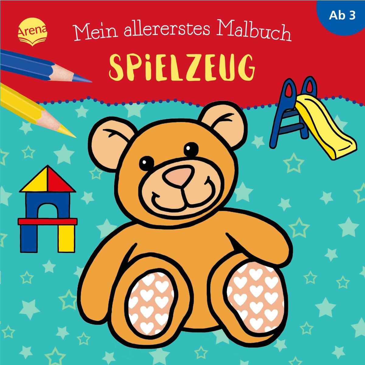 Mein allererstes Malbuch. Spielzeug von Arena Verlag GmbH