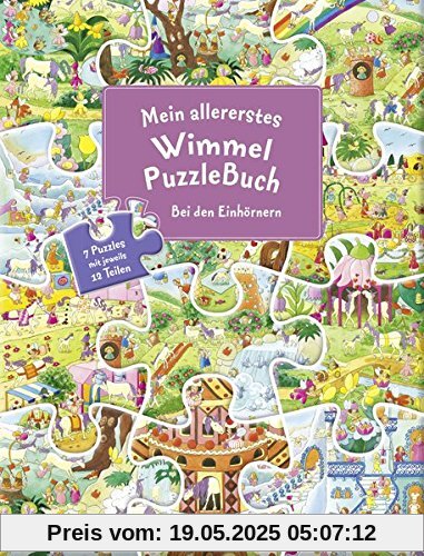 Mein allererstes WimmelPuzzleBuch – Bei den Einhörnern Mein allererstes WimmelPuzzleBuch – Bei den Einhörnern