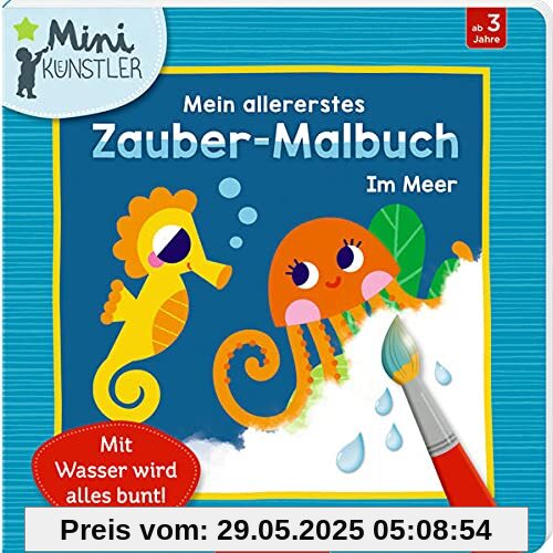 Mein allererstes Zauber-Malbuch: Im Meer: Mit Wasser wird alles bunt (Mini-Künstler)