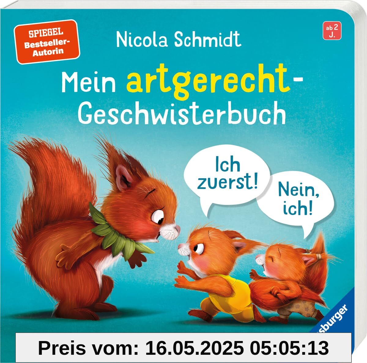 Mein artgerecht Geschwisterbuch: Ich zuerst! Nein, ich! - Vorlesegeschichte von Nicola Schmidt für Kinder ab 2 Jahren Mein artgerecht Geschwisterbuch: Ich zuerst! Nein, ich! - Vorlesegeschichte von Nicola Schmidt für Kinder ab 2 Jahren